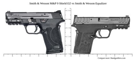 Smith Wesson M P Shield Ez Vs Smith Wesson Equalizer Size