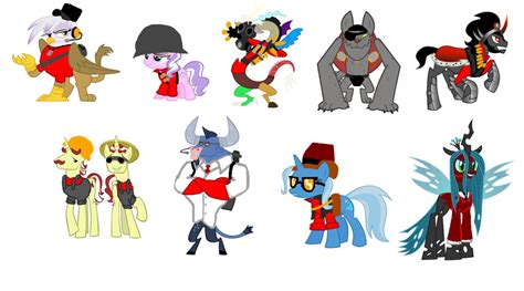 Mlp Antagonists As Tf2 Classes By Smashfan666 On Deviantart