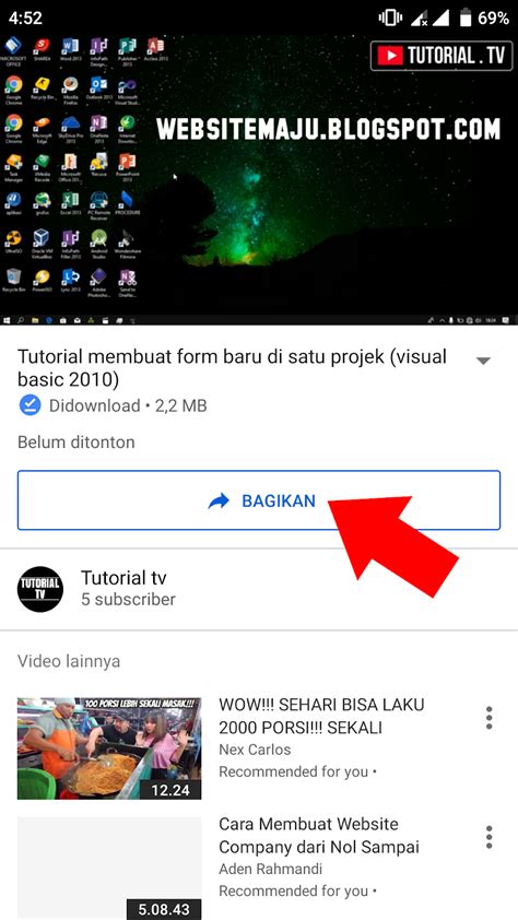 Cara Download Video Youtube Tanpa Apk Hutomo