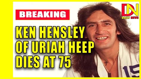Ken Hensley Uriah Heep Musician Dead At 75 Youtube