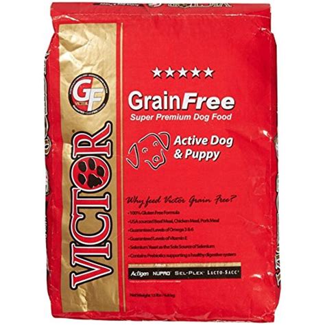 All three of these lines are good for different budgets and different feedings needs, and i love this variety that victor offers. Victor Active Dog & Puppy Formula Grain-Free Dry Dog Food ...