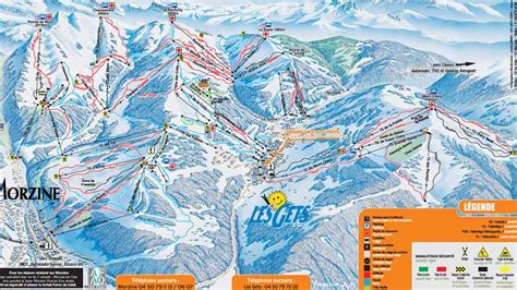 Our les gets piste map shows slope grades, altitudes, mountain restaurants, ski lifts and nearby resorts to ski to. Les Gets trail map, Les Gets ski map, Les Gets snowboard map