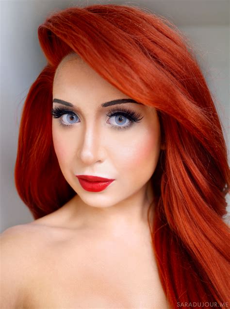 Ariel Cosplay Makeup The Little Mermaid • Sara Du Jour