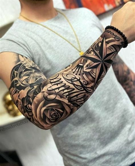 Tatuajes Elegantes En El【brazo】para Hombres 🖤🖤 【lo Mejor De 2024
