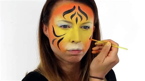 Snazaroo Easy Tiger Face Paint Tutorial Youtube