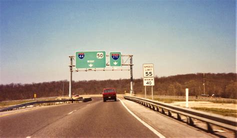 Jct Interstate 44 And Interstate 270 Exits 1991 Interstate 44 In