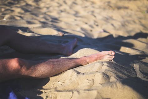 Free Images Hand Man Beach Sea Sand Rock Feet Leg Foot Trip