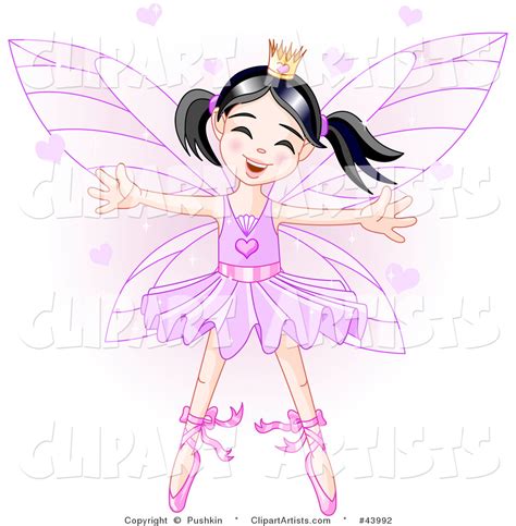 Larger Preview Vector Fairy Princess Clipart By Pushkin