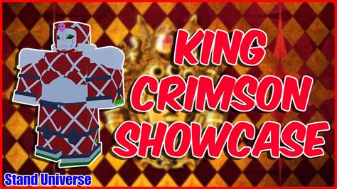 King Crimson Showcase Stand Universe Youtube