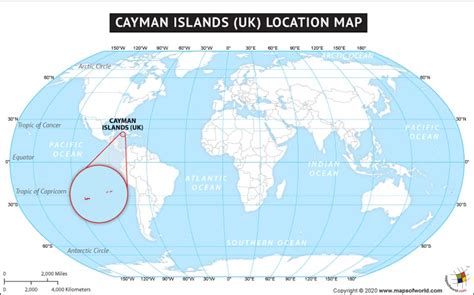 Cayman Islands On World Map Cayman Islands Location On A Map