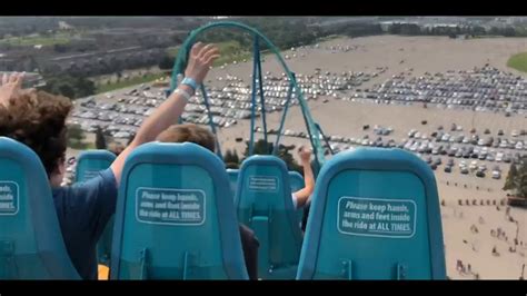 Canadas Wonderland Leviathan Pov On Ride From Last Seat Full Rollercoaster July 25th