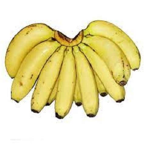 Yellow 4 Inch Size Common Cultivation Sweet Taste Fresh Banana At Best