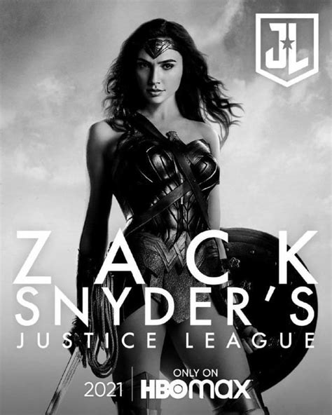 Pósters Oficiales De Justice League Snyders Cut Por Hbo