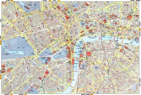 City Map Of London •