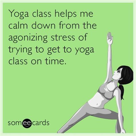 Yoga Class Helps Me Calm Down From The Agonizing Stress Of Trying To