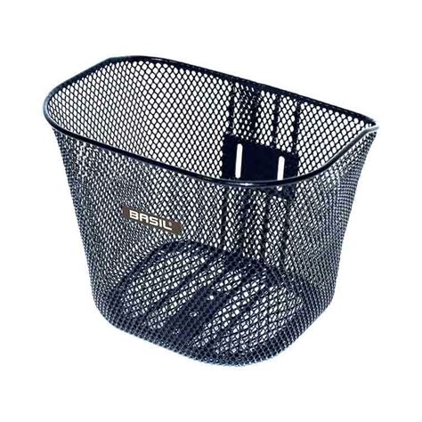 Basil Toronto Children`s Bicycle Basket Black Basil