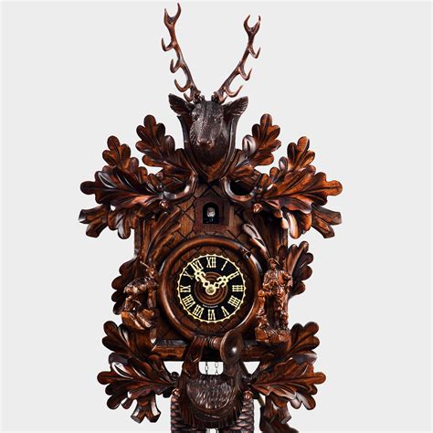 Original Cuckoo Clock Black Forest Hunter Design Kuckucksuhren Shop