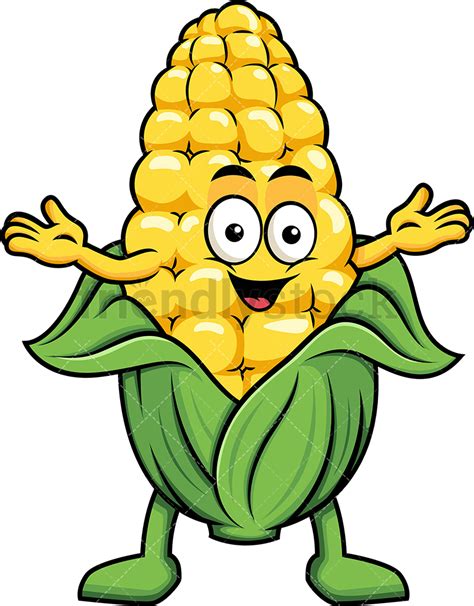 CornHub Corntai Cartoon Corn