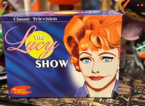 Vintage 1998 The Lucy Show Vhs Tapes 20 Episodes On 10 Videos 1125