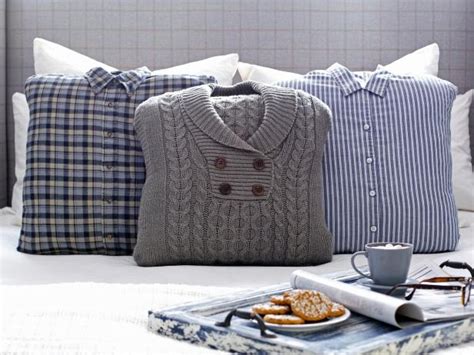Turn An Old Sweater Into A Chic Preppy Pillow HGTV