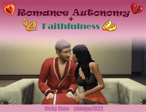 Sims 4 Romance Autonomy Faithfulness Traits V2 Best Sims Mods