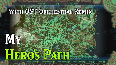 My Heros Path With Botw Ost Orchestral Remix Heros Path Mode In
