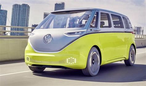 Vw Id Buzz New Futuristic Electric T2 Camper Previewed In Latest