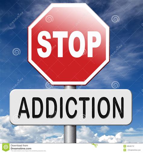 Join nancy dolan anderson a former food addict, scientist sage and psychologist as she explains why this happens to individuals and her tireless efforts to find interventions to help others through this addiction. Stop addiction stock illustration. Illustration of ...