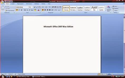 Download Microsoft Office 2007 Blue Edition Fully Activation Free
