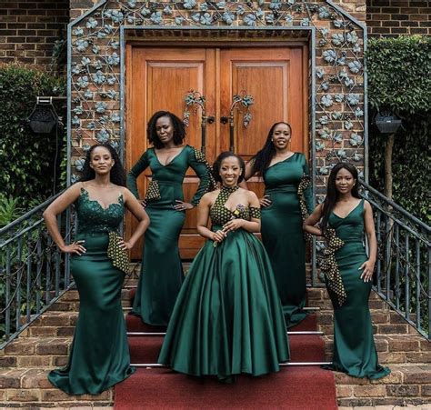 Pin By Ashley On Wedding Bridesmaids African Bridesmaid Dresses