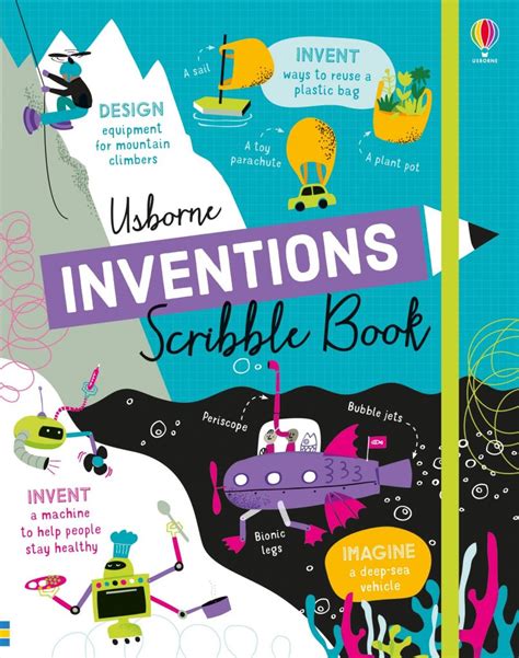 Usborne Stem Inventions Scribble Book Sách Tiếng Anh Cho Bé 7