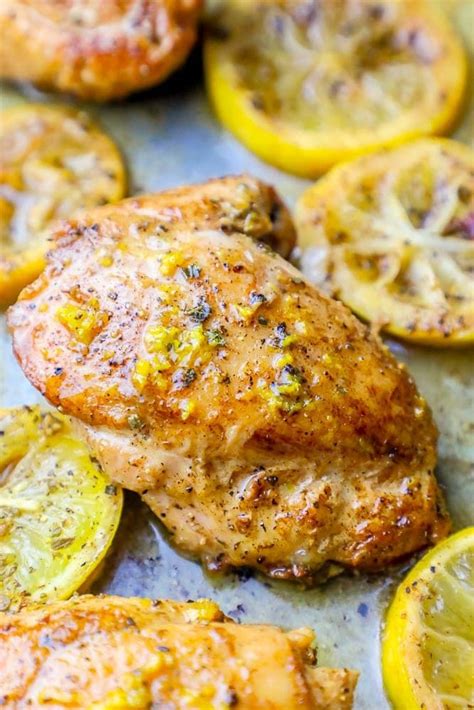 Delicious low carb diabetes friendly recipes with nutrition info. Easy Lemon Garlic Butter Chicken Thighs Recipe is a one pot chicken thigh dinner guaranteed to ...