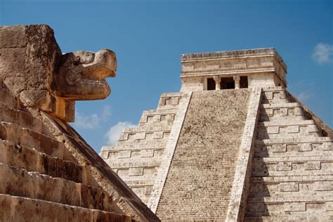 Chichen Itza Is A Large Mayan City Famous For A Large