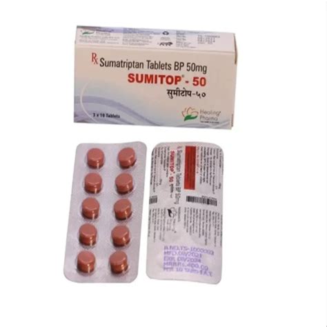 Sumatriptan 50 Mg Tablets At Rs 401 Stripe In Nagpur ID 26737091562