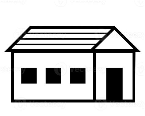 Black And White House Icon Png With Transparent Background 11658619 Png