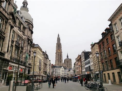 Downtown Antwerp Est Mid 2nd Century Belgium 2015 Adventure