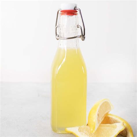 Simple Homemade Lemon Syrup Oh How Civilized