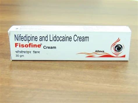 Piles And Fissures Nifedipine And Lignocaine Cream Manufacturer From