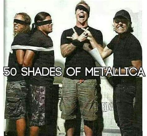 Pin By Araceli Feher On Metallica Group Board Metallica Meme