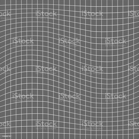 Abstract Black And White Grid Striped Geometric Seamless Pattern Vector