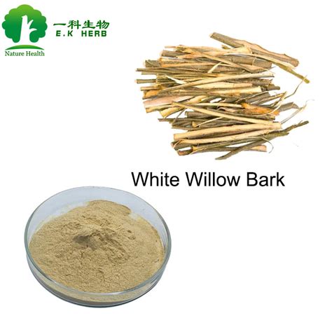 Iso Kosher Halal Natural White Willow Bark Extract Salicin Powder Cas