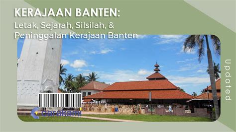 Kerajaan Banten Letak Sejarah Silsilah Peninggalan Kerajaan Banten My