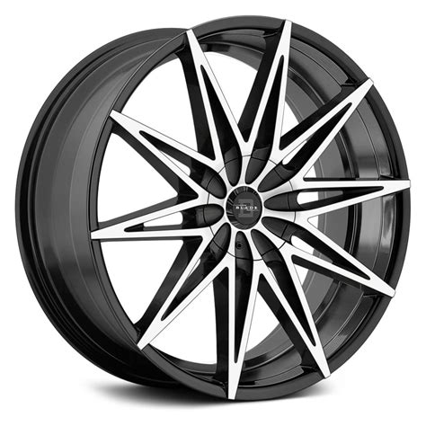 Blade® Bl 403 Lc Lucid Wheels Black With Machined Face Rims