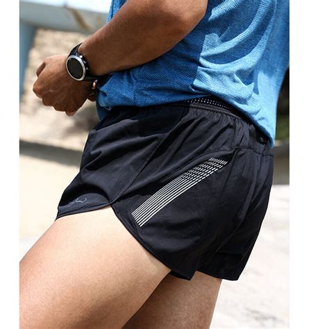 u18169 professional marathon shorts men s running shorts 2 in1 quick dry breathable running