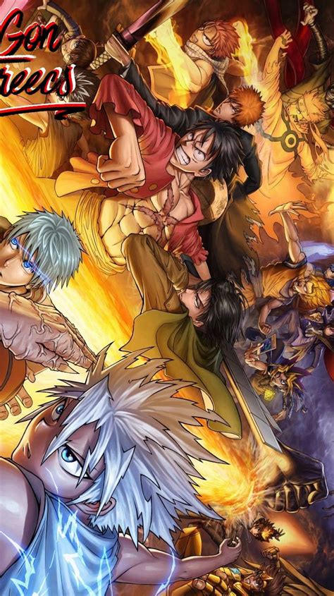 23 Shonen Jump Anime Crossover Wallpaper Anime Top Wallpaper