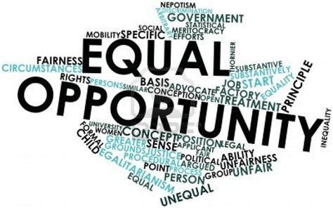 What Is Or Isnt Equal Opportunity By Richard Bisch Christian