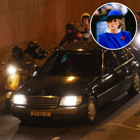 ‘The Crown’ Films Princess Diana Car Crash in Paris | In Touch Weekly
