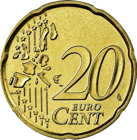 20 Euro Cent 1st Map Italy Numista