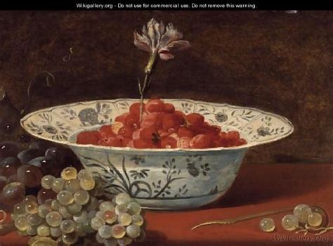 Strawberries With A Carnation Frans Snyders The