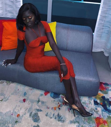 Sudanese Model Nyakim Gatwech Dubbed As ‘queen Of The Dark’ Becomes The Next Instagram Sensation